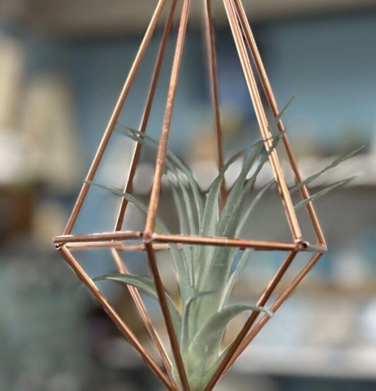 真鍮パイプでヒンメリ作り