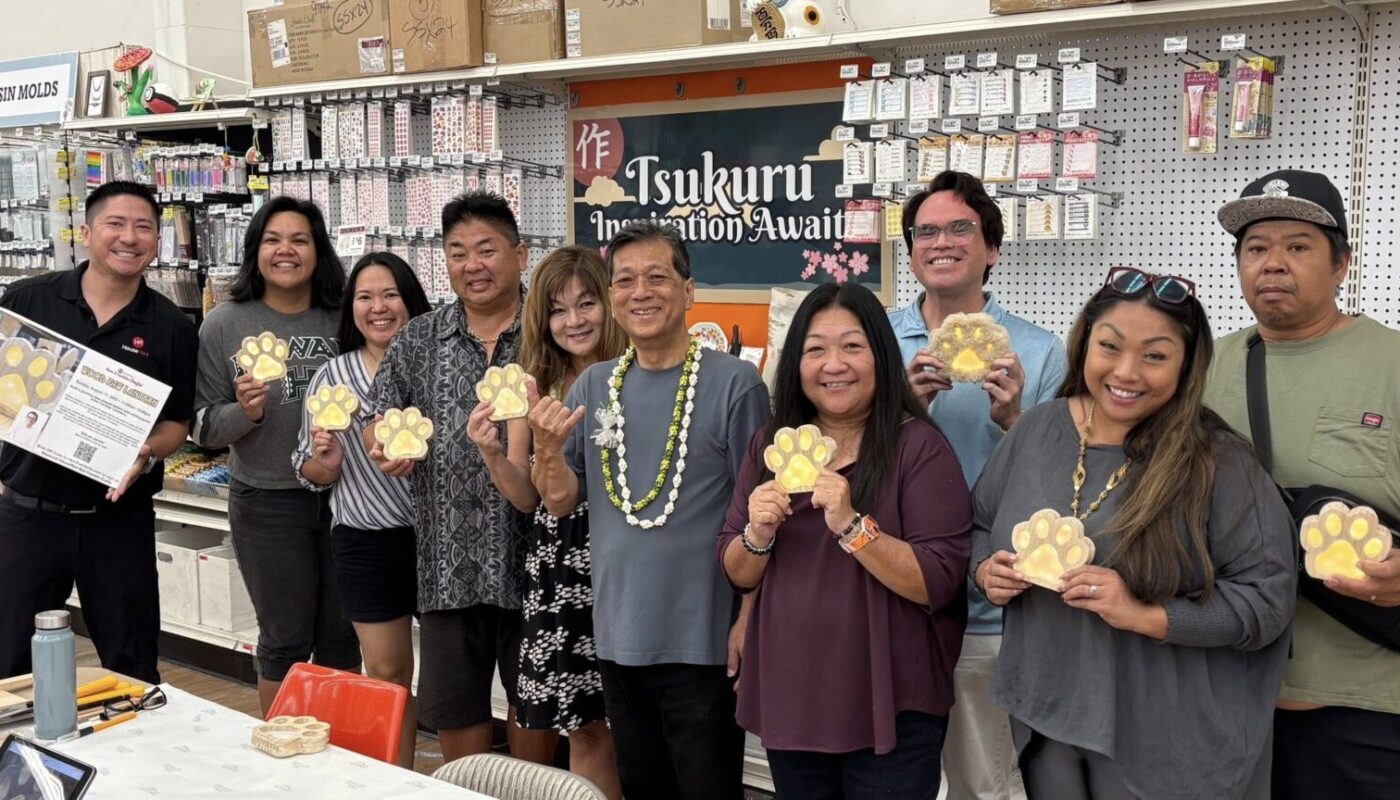 Hawaii Ben Franklin Craftsでワークショップ