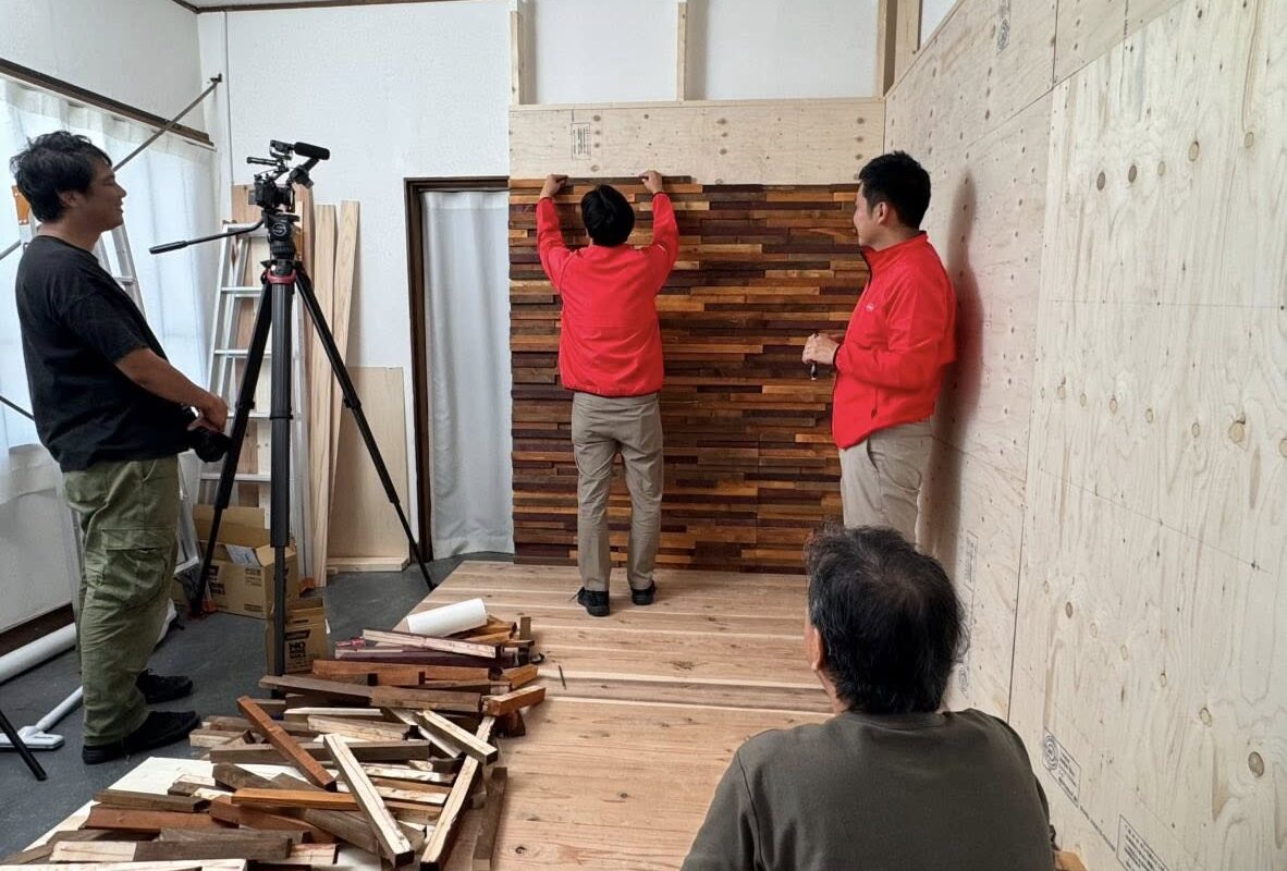 今週は京都でスタジオ作りです