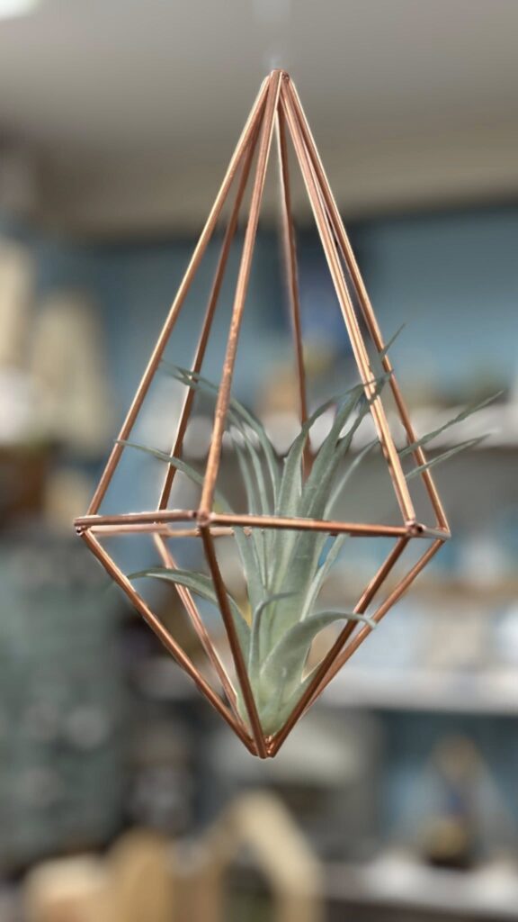 銅管でヒンメリ