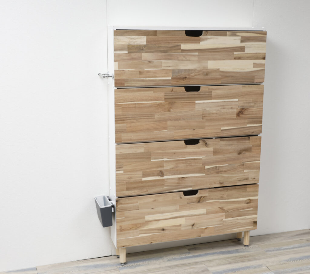 薄型シューズラックをDIY！玄関をすっきり整理できる収納家具